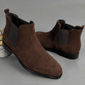 Brown Suede Chelsea Boot