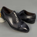 Grey Oxford Leather