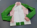 Women's Pink/White/Green Jogging Suit
