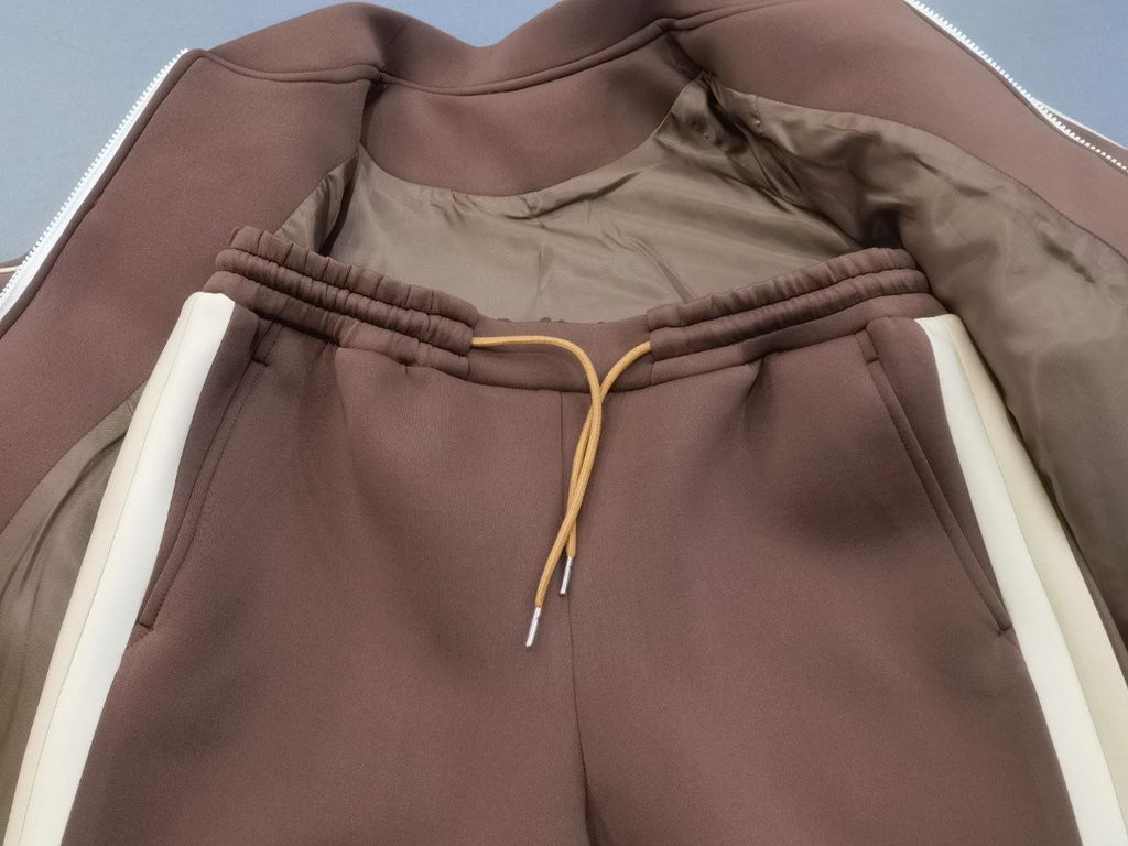 Women's Brown Jogging Suit