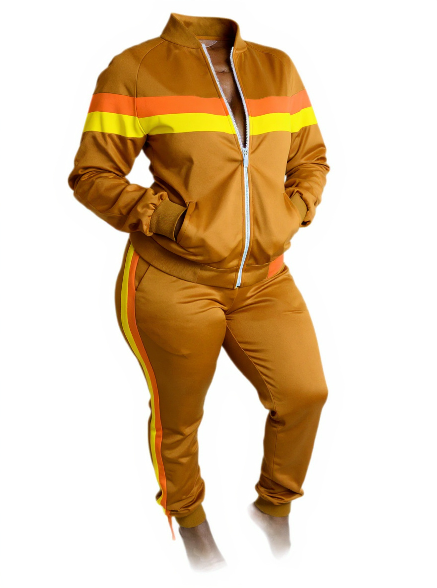 Women's Rust Jogging Suit