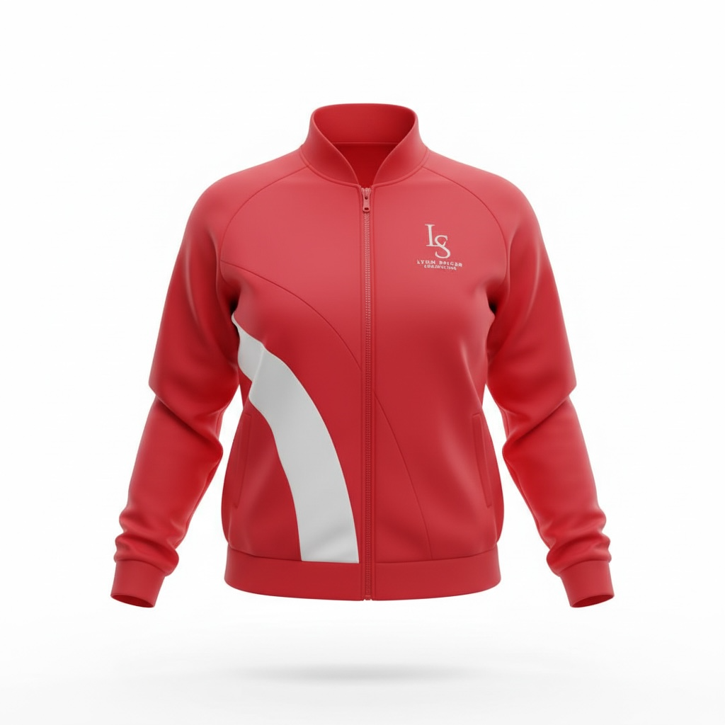 Women's Red Jogging Suit
